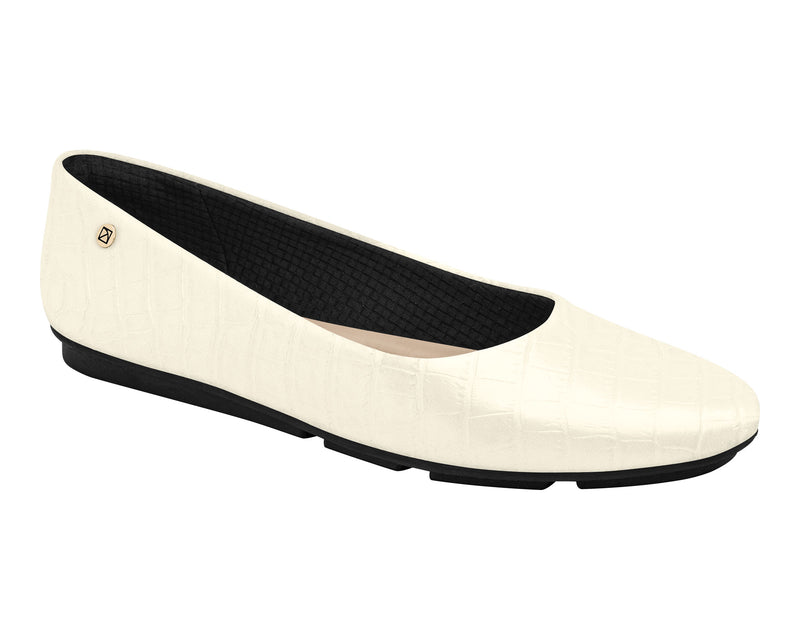 Piccadilly Ref: 122005 Flat Shoe Heel in Pure White – Chic Comfort for Effortless Style, ETA November 2023