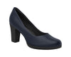 Piccadilly Ref: 130196-123 Navy Color Business Court Shoe with a Medium Heel - The Perfect Blend of Elegance and Comfort for Your Professional Attire
