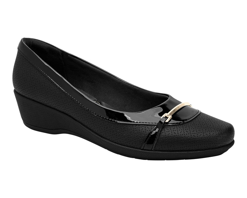 Elegant Black Wedge Business Shoe by Piccadilly – The Ultimate