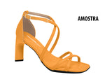 Dopamine Dressing: Step into Joy with Our 655007 Fun Tangerine Sandal