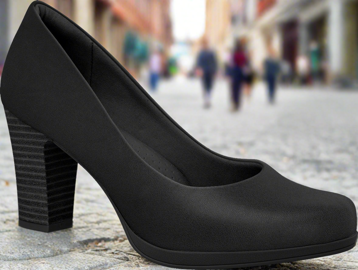 Piccadilly Ref 427A Flight Attendant Business Court Crew Shoe High He Brazilian Shoes NZ