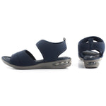 Piccadilly 517009-1002 Women Comfortable Flat Sandal Gel Tech Navy