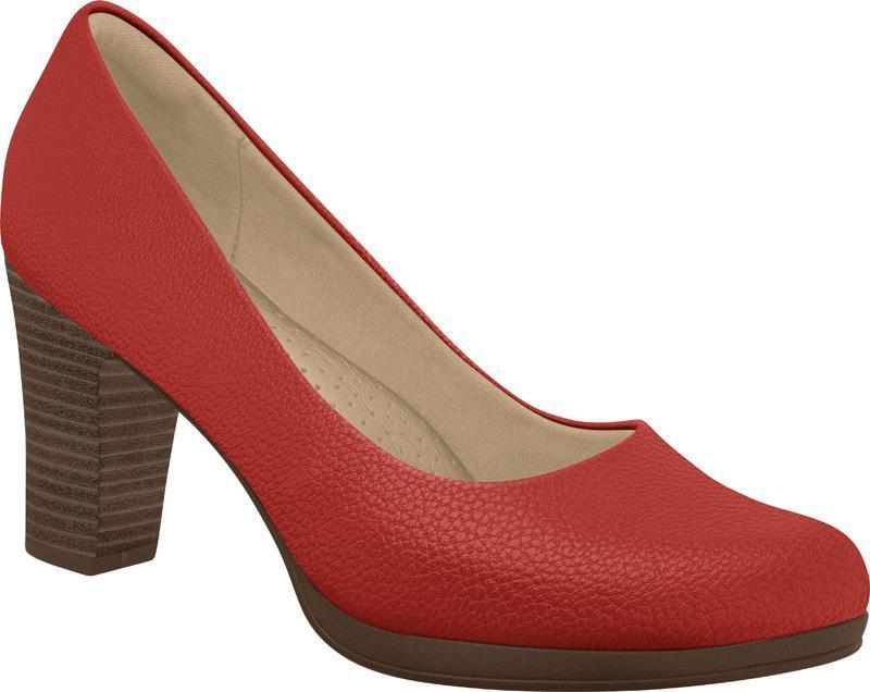Piccadilly Ref: 130185 Red Flight Attendant Crew Shoes For Uniform Or Fashion Business High Heel