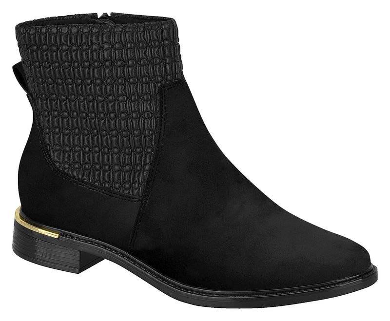 Vizzano Ref 3077.101 Women Fashion Comfy Ankle Boot in Nobuck Suede Black