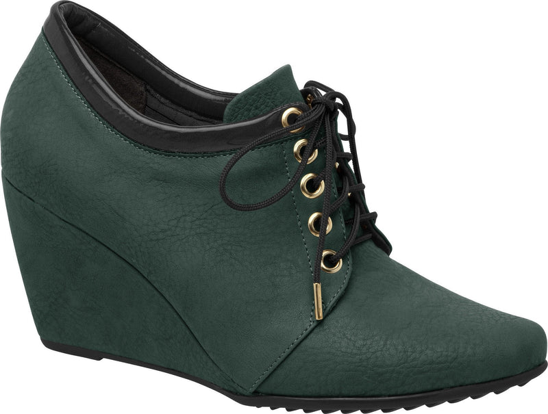 Piccadilly 315050-55 Women Ankle Boot Wedge Dark Green