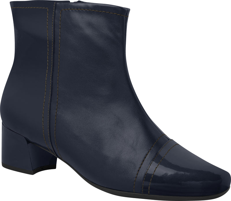 Piccadilly Ref: 320274 Women Fashion Maxitherapy Ankle Boot Med Heel Navy