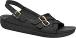 Piccadilly 460045-773 Women Flat Comfortable Sandal Black