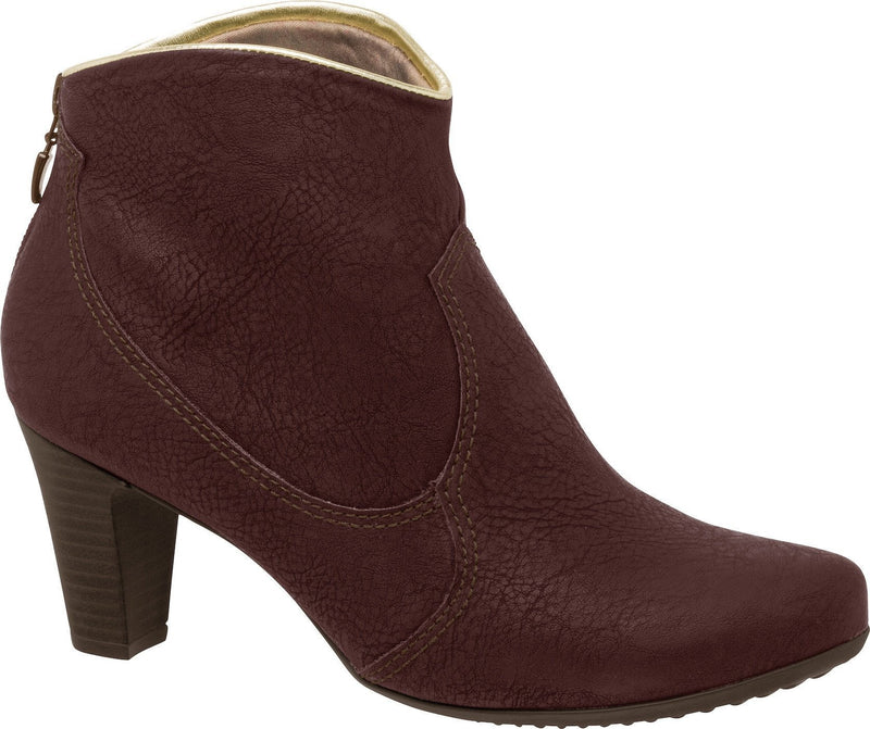 Piccadilly 640046-177 Women Ankle Boot Burgundy