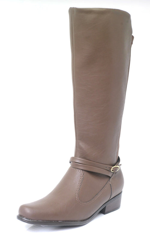 Piccadilly 650029-152 Women Long Boot Brown