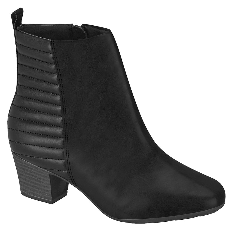 Modare Ref 7046.318 Women Fashion Comfy Ankle Boot in Black