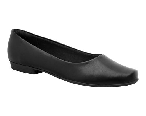 Piccadilly Ref: 250115-1052 Business Court Flat Shoe in Plane Black