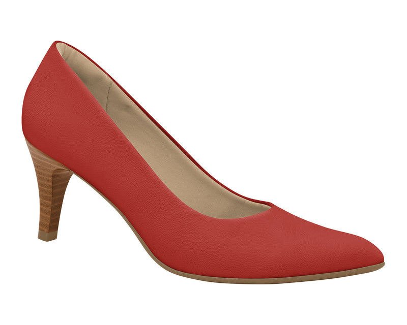 Piccadilly Ref: 745035 Business Stilettos Shoe Mid Heel in Red